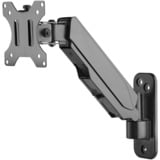 Digitus Support universel pour moniteur unique avec ressort à gaz, Support de moniteur Noir
