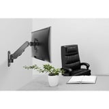 Digitus Support universel pour moniteur unique avec ressort à gaz, Support de moniteur Noir