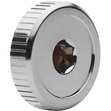 EKWB EK Quantum Torque Plug w/Badge, Vis Nickel, Nickel, Acier inoxydable, 1/4", 2,3 cm