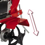 Einhell GC-MT 2236 Motoculteur à essence Essence 28,8 kg, Pioche Rouge/Noir, Motoculteur à essence, 3200 tr/min, 36 cm, 22 cm, 26 cm, Noir