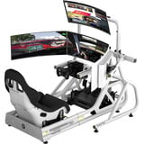 Fanatec GT Triple Monitor Expansion, Support Blanc/Noir