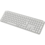 Keychron B6 Pro-K8Z Ultra-Slim, clavier Blanc, Layout BE, Mécanique des ciseaux, Bluetooth, 2.4GHz