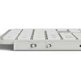 Keychron B6 Pro-K8Z Ultra-Slim, clavier Blanc, Layout BE, Mécanique des ciseaux, Bluetooth, 2.4GHz