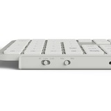Keychron B6 Pro-K8Z Ultra-Slim clavier Blanc, Layout BE (AZERTY), Mécanique des ciseaux, 100%, Bluetooth, 2.4GHz