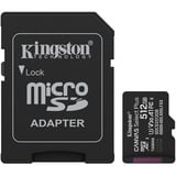 Kingston SDCS3/512GB, Carte mémoire Noir