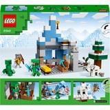 LEGO Minecraft - Le sommet des icebergs, Jouets de construction 