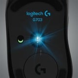 Logitech G703 HERO, Souris gaming Noir, 100 – 16.000 dpi, LED RGB