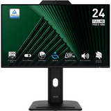 MSI PRO MP242PMG 23.8" Moniteur  Noir, HDMI, DisplayPort, VGA, 2x USB-A, USB-B, 120 Hz