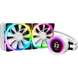 NZXT Kraken Z53 RGB White 240mm, Watercooling Blanc, 4-pins PWM fan-connector