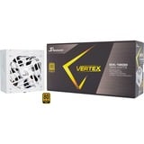 Seasonic VERTEX GX-1200 White Edition, alimentation  modulaire 1200 watt Blanc, 3x PCIe, 1x 12VHPWR, 3x PCIe, gestion des câbles