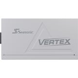 Seasonic VERTEX GX-1200 White Edition, alimentation  modulaire 1200 watt Blanc, 3x PCIe, 1x 12VHPWR, 3x PCIe, gestion des câbles