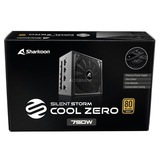 Sharkoon SilentStorm Cool Zero 750W alimentation  Noir, 4x PCIe, Gestion des câbles