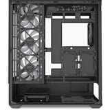 Sharkoon  boîtier midi tower Noir | 2x USB-A | 1x USB-C | RGB | Verre Trempé