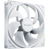 be quiet! Pure Wings 3 PWM ventilateur de boîtier Blanc, 140 x 140 x 25 mm, Ventilateur, 14 cm, 1200 tr/min, 97,5 m³/h, Blanc