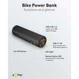 goobay 60656, Powerbank Noir