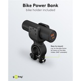 goobay Powerbank 5.0 Noir, 5 000 mAh, Power Delivery, Charge rapide