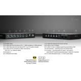 i-tec USB-C KVM Dock PRO, Station d'accueil Noir