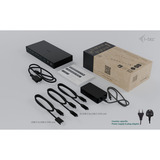 i-tec i-tec USB-C HDMI KVM Docking, Station d'accueil Noir