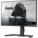 iiyama G-Master Black Hawk GB2441HSU-B1 23.8" Moniteur gaming  Noir, 144 Hz, HDMI, DisplayPort, USB, audio, AMD Free-Sync