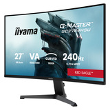iiyama G-Master Red Eagle GC2784HSU-B1 27" Moniteur gaming incurvé  Noir, 2x HDMI, 1x DisplayPort, USB, Audio, AMD Free-Sync, 240 Hz
