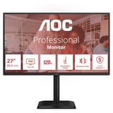AOC 27E4CV 27" Moniteur Noir, 1x DisplayPort, 1x HDMI, 1x USB-C, 4x USB-A, 1x RJ-45, 120 Hz