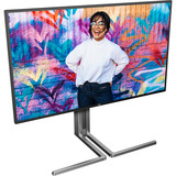 AOC  27" 4K UHD Moniteur  Noir/Argent