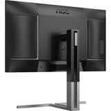 AOC  27" 4K UHD Moniteur  Noir/Argent