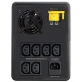 APC Easy-UPS BVX 1200 VA/230 V IEC Noir, 230V - Prises IEC, Interactivité de ligne, 1,2 kVA, 650 W, Sinus, 140 V, 300 V