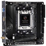ASRock A620I Lightning WiFi socket AM5 carte mère socket AM5 Noir, RAID, 2.5 Gb-LAN, WLAN, BT, Sound, Mini ITX
