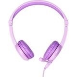 Buddyphones Galaxy casque on-ear Violet clair