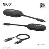 Club 3D CLUB3D Wireless USB-C® to HDMI?, Adaptateur Noir