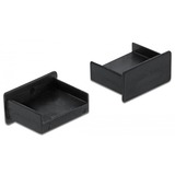 DeLOCK 64102 cache-poussière pour port 10 pièce(s) USB Type-A, Capuchon protecteur Noir, USB Type-A, Polypropylène (PP), Noir, 6,5 mm, 13 mm, 4 mm