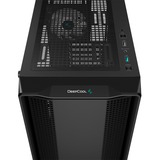 DeepCool CC560 ARGB V2 boîtier midi tower Noir | 2x USB-A | RGB | Verre Trempé