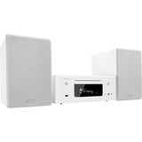 Denon CEOL N-11, Lecteur réseau Blanc, WLAN, Bluetooth, HEOS, DAB+