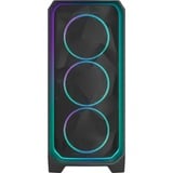 Fractal Design Meshify 3 RGB TG Light Tint boîtier midi tower Noir | 2x USB-A | 1x USB-C | RGB | Verre Trempé