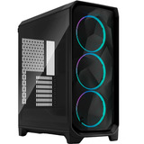 Fractal Design Meshify 3 RGB boîtier midi tower Noir | 2x USB-A | 1x USB-C | RGB | Verre trempé