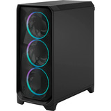 Fractal Design Meshify 3 RGB boîtier midi tower Noir | 2x USB-A | 1x USB-C | RGB | Verre trempé