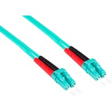 Good Connections 0.5m, 2xLC câble de fibre optique 0,5 m LC OM3 Turquoise Turquoise, 2xLC, 0,5 m, OM3, LC, LC