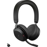 Jabra Evolve2 75 Casque Sans fil Arceau Bureau/Centre d'appels Bluetooth Noir  on-ear Noir, Sans fil, Bureau/Centre d'appels, 20 - 20000 Hz, 197 g, Casque, Noir