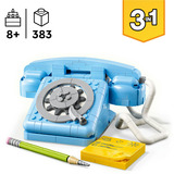 LEGO Creator, Le téléphone rétro , Jouets de construction Jeu de construction, 8 an(s), Plastique, 383 pièce(s), 562 g