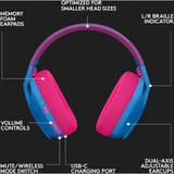 Logitech G435 LIGHTSPEED casque gaming over-ear Bleu, Bluetooth, Pc, PlayStation 4, PlayStation 5