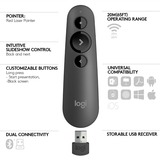 Logitech R500, Présentateur Graphite