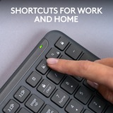 Logitech clavier Graphite, Layout US-International (QWERTY)