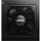 MSI MAG A650GL, 650 Watt alimentation  Noir, 4x PCIe, gestion des câbles