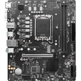 MSI PRO H610M-E DDR4 carte mère socket 1700 Noir, Gb-LAN, Sound, µATX
