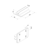 Neomounts NSLS300SILVER Support pour PC portable 11-17" Argent