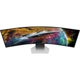 Samsung Odyssey OLED G9 G95SC 49" Moniteur UltraWide gaming incurvé Argent, 1x DisplayPort, 1x HDMI, 1x Micro HDMI, 3x USB-A, 240 Hz, Wi-Fi, BT