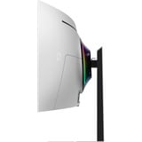 Samsung Odyssey OLED G9 G95SC 49" Moniteur UltraWide gaming incurvé Argent, 1x DisplayPort, 1x HDMI, 1x Micro HDMI, 3x USB-A, 240 Hz, Wi-Fi, BT