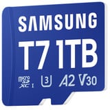 Samsung T7 microSDXC 1 To, Carte mémoire Bleu