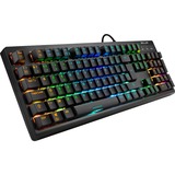 Sharkoon SKILLER SGK30 Red, clavier gaming Noir, Layout BE, Huano Red, LED RGB